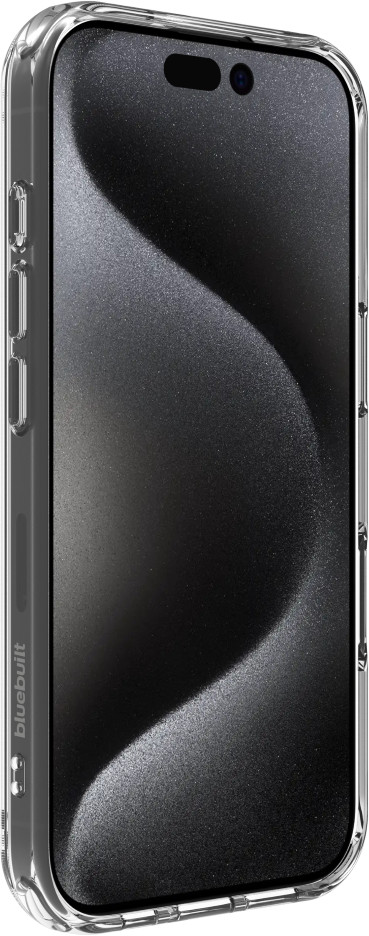 BlueBuilt Protective Back Cover with MagSafe iPhone 16 Pro Transparent back