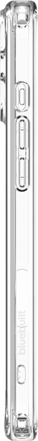 BlueBuilt Protective Backcover mit MagSafe iPhone 16 Plus Transparent linke seite