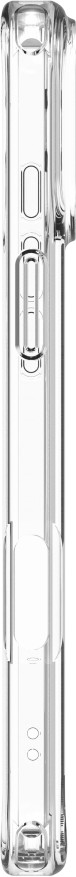 BlueBuilt Protective Backcover mit MagSafe iPhone 16 Plus Transparent rechte seite
