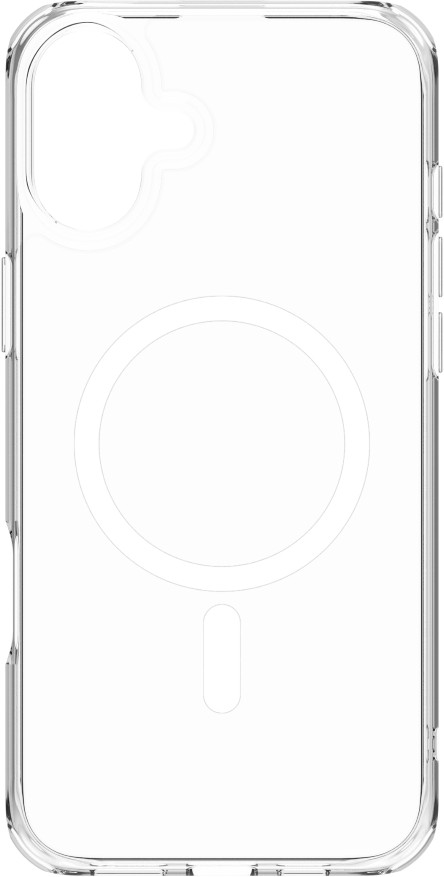 BlueBuilt Protective Backcover mit MagSafe iPhone 16 Plus Transparent vorne