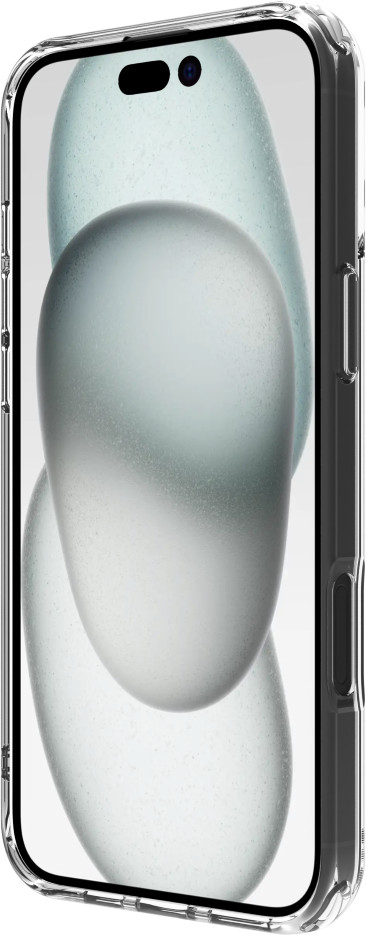 BlueBuilt Protective Backcover mit MagSafe iPhone 16 Plus Transparent rückseite