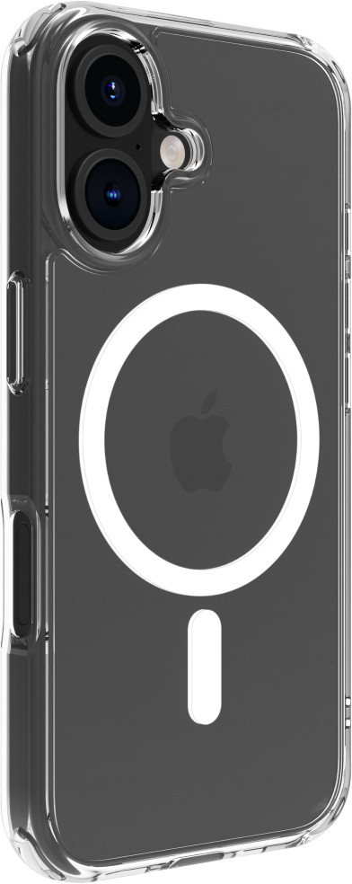 BlueBuilt Protective Back Cover with MagSafe iPhone 16 Transparent front