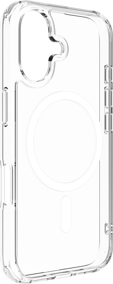 BlueBuilt Protective Back Cover with MagSafe iPhone 16 Transparent front