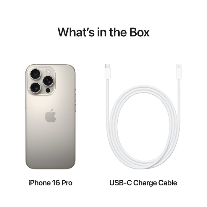 Apple iPhone 16 Pro 256GB Natural Titanium accessoire