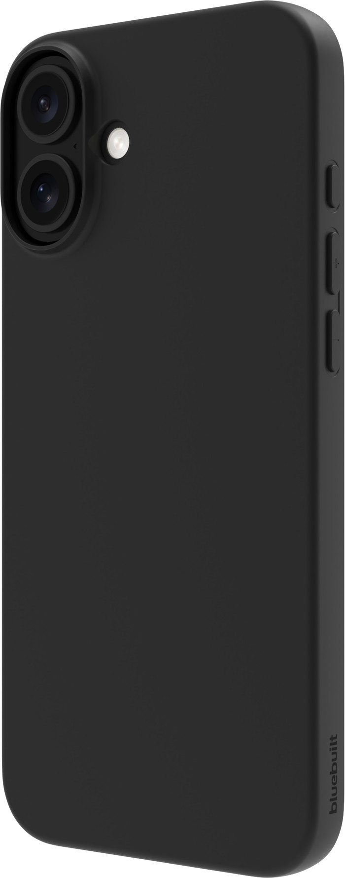 BlueBuilt Back Cover iPhone 16 Plus Zwart achterkant