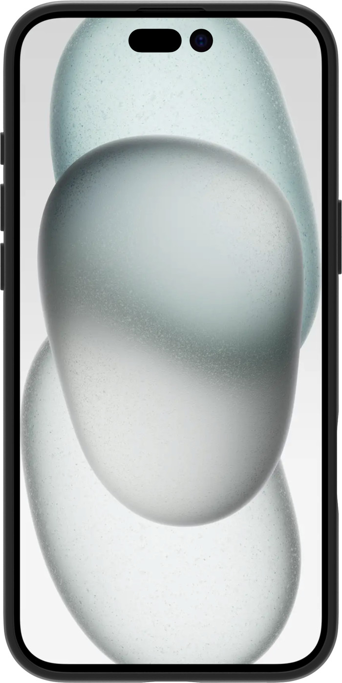 BlueBuilt Back Cover iPhone 16 Plus Zwart voorkant