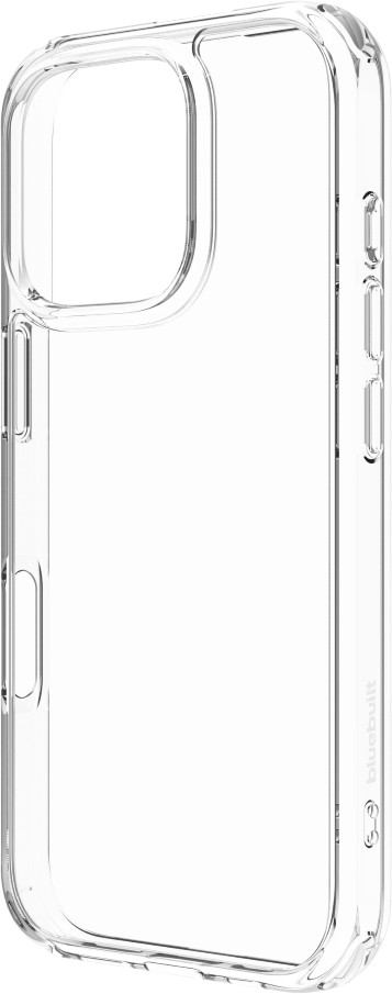 BlueBuilt Protective Back Cover iPhone 16 Pro Transparant achterkant