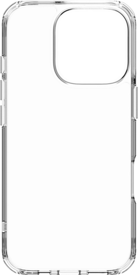 BlueBuilt Protective Back Cover iPhone 16 Pro Transparant voorkant