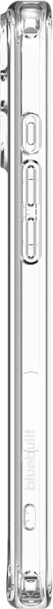 BlueBuilt Protective Back Cover iPhone 16 Plus Transparant rechterkant