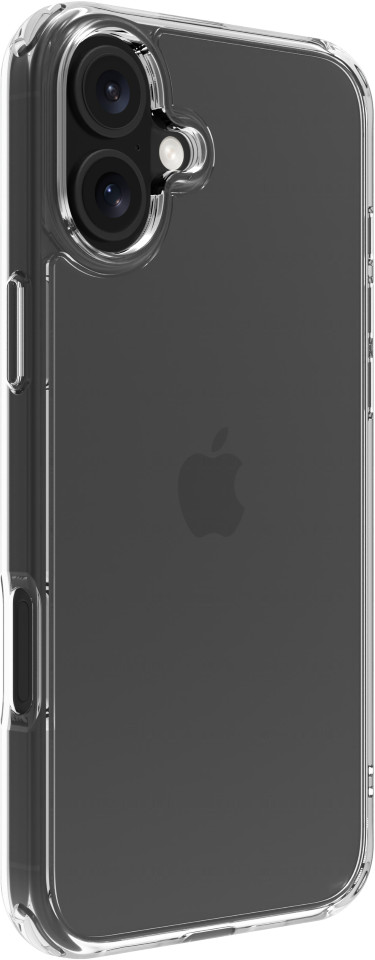 BlueBuilt Protective Back Cover iPhone 16 Plus Transparant voorkant