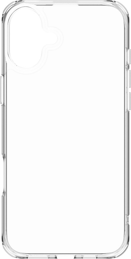 BlueBuilt Protective Back Cover iPhone 16 Plus Transparant voorkant
