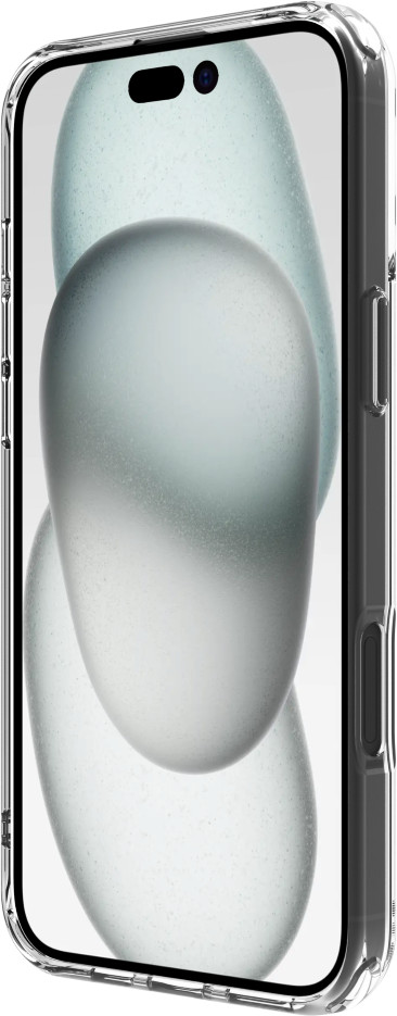 BlueBuilt Protective Back Cover iPhone 16 Plus Transparant achterkant