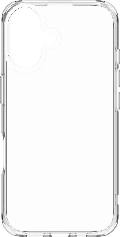 BlueBuilt Protective Back Cover iPhone 16 Transparant voorkant