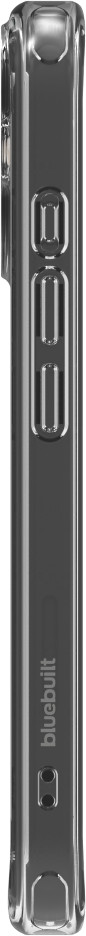BlueBuilt Protective Back Cover iPhone 16 Transparant rechterkant