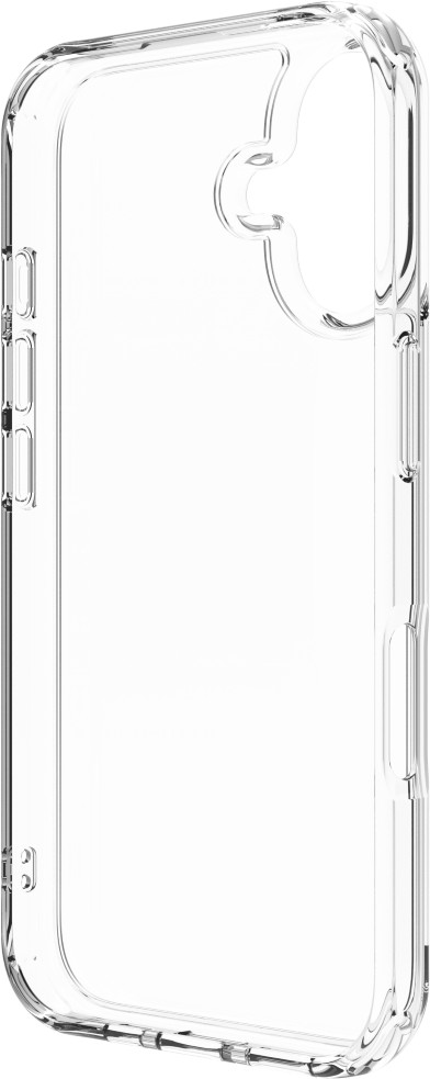 BlueBuilt Protective Back Cover iPhone 16 Transparant voorkant