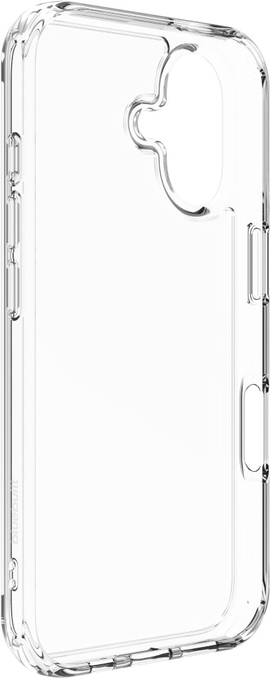 BlueBuilt Protective Back Cover iPhone 16 Transparant voorkant
