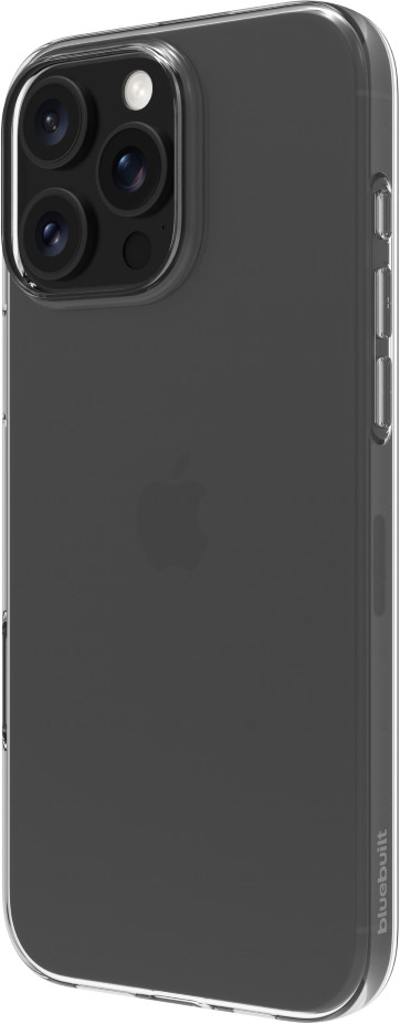 BlueBuilt Apple iPhone 16 Pro Max Back Cover Transparant voorkant