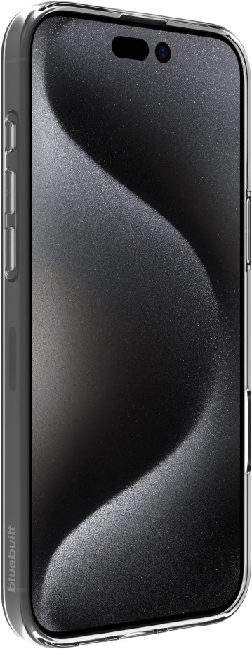 BlueBuilt Apple iPhone 16 Pro Max Back Cover Transparant achterkant