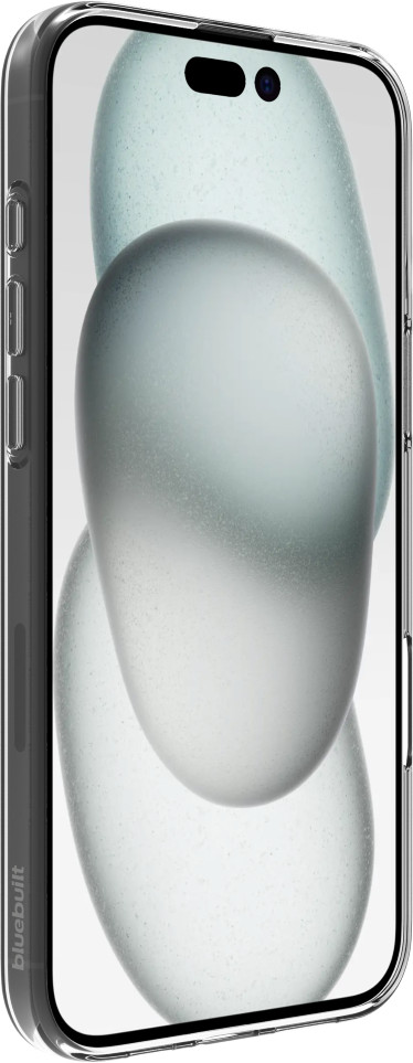 BlueBuilt Apple iPhone 16 Plus Back Cover Transparant achterkant