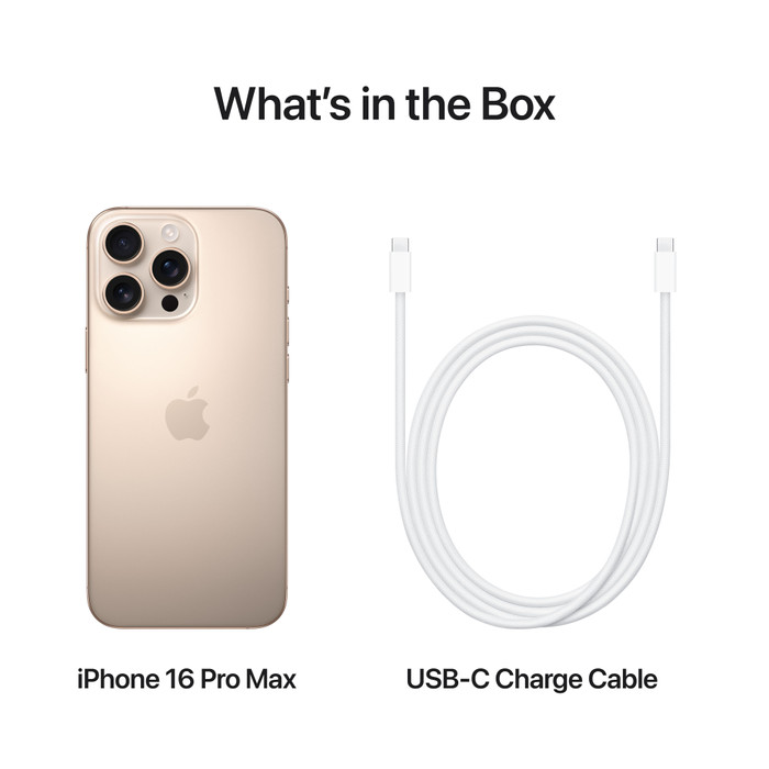 Apple iPhone 16 Pro Max 512GB Desert Titanium accessoire