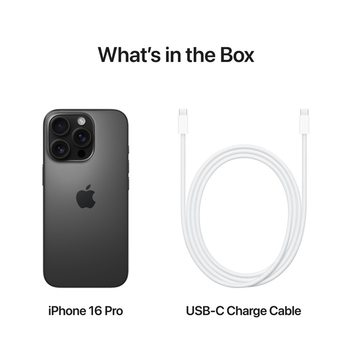 Apple iPhone 16 Pro 128GB Black Titanium accessoire