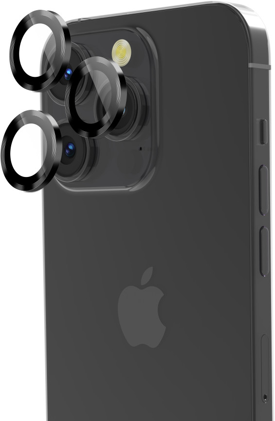 BlueBuilt Apple iPhone 16 Pro Max Screen Protector Glass + Camera Lens Protector front