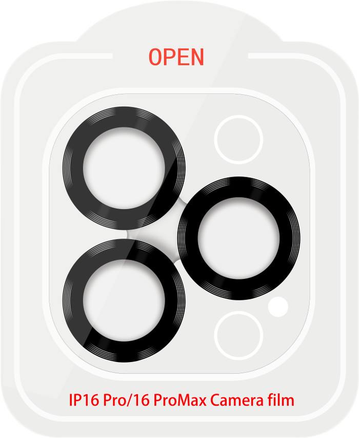 BlueBuilt Apple iPhone 16 Pro Max Screen Protector Glass + Camera Lens Protector detail