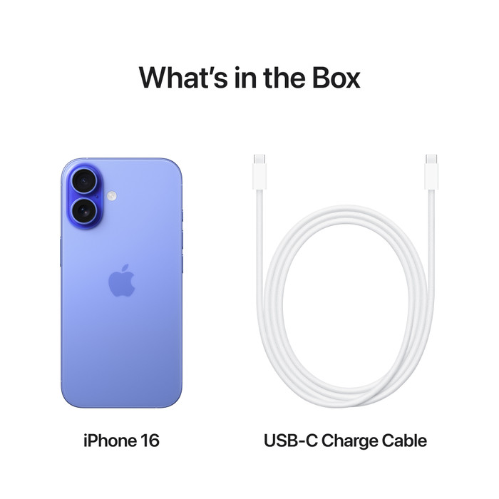 Apple iPhone 16 128GB Blauw accessoire