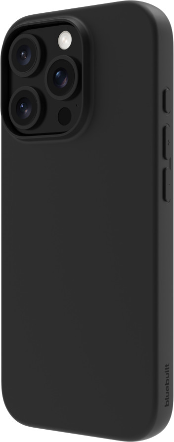 BlueBuilt Back Cover iPhone 16 Pro Zwart voorkant