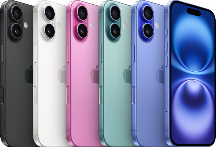 Apple iPhone 16 Plus 128GB Zwart visual leverancier