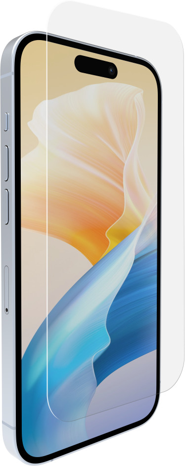 BlueBuilt Apple iPhone 16 Screenprotector Glas Duo Pack voorkant