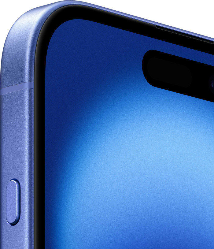 Apple iPhone 16 Plus 256GB Blauw detail