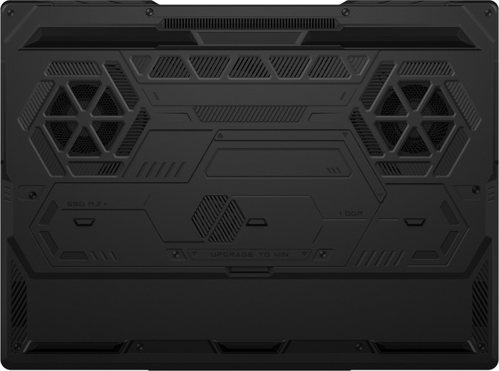 MSI Raider 16 OLED HX B2WH-041NL onderkant