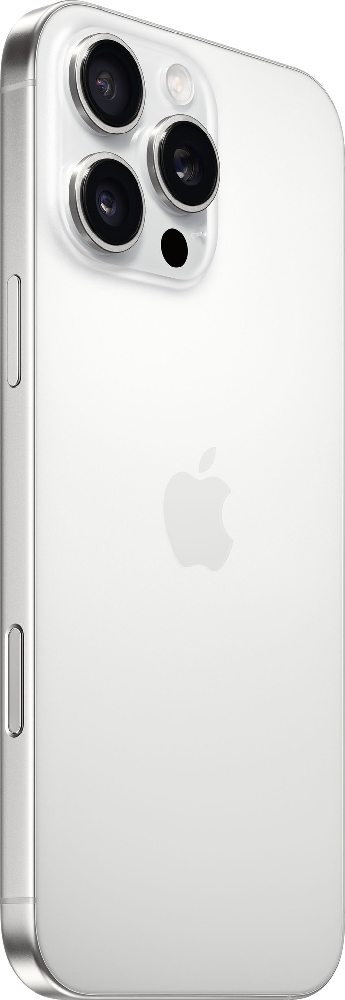 Apple iPhone 16 Pro Max 512 Go Titane Blanc côté gauche