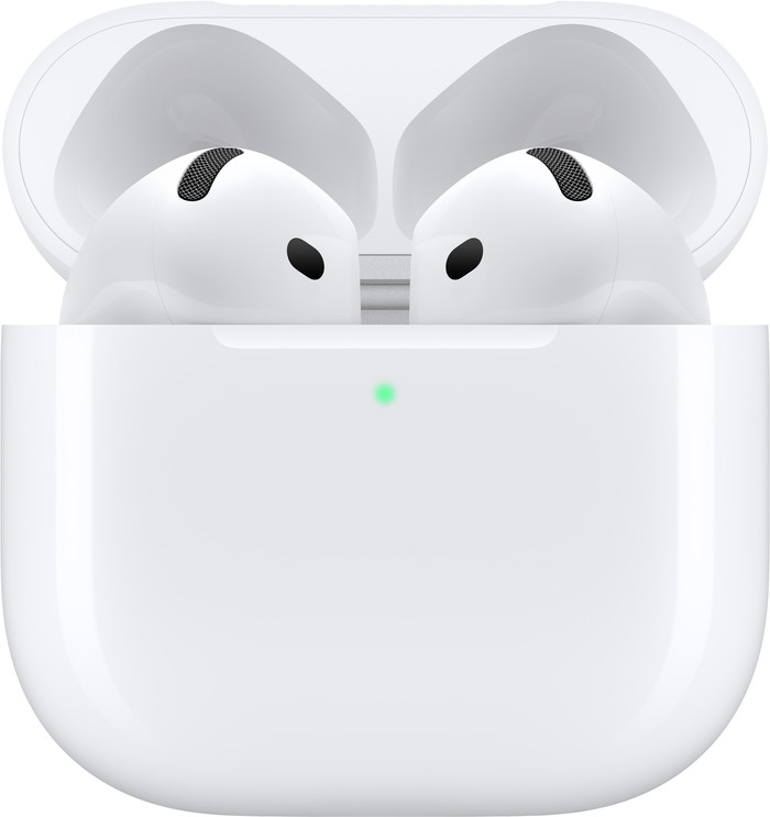Apple AirPods 4 + Hoesje achterkant