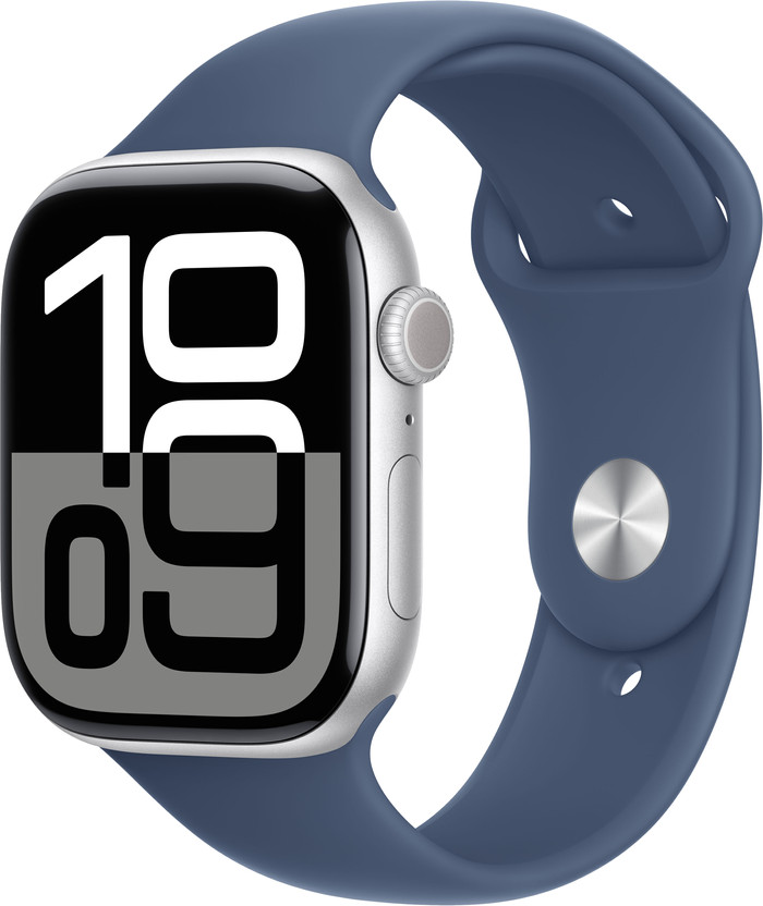 Apple Watch Series 10 46 mm Silber Sportarmband M/L Main Image