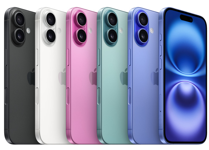 Apple iPhone 16 256GB Zwart + Apple Snellader samengesteld product