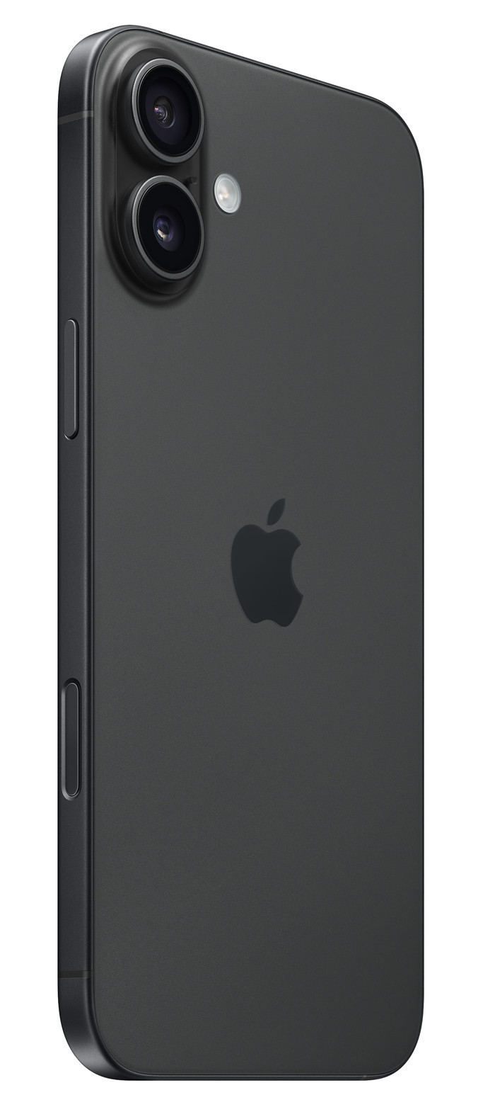 Apple iPhone 16 512GB Zwart rechterkant