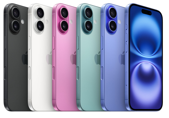 Apple iPhone 16 512GB Zwart samengesteld product