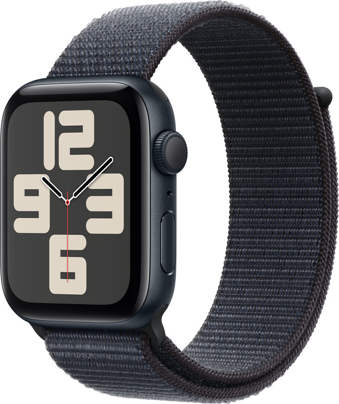 Apple Watch SE 2024 44mm Midnight Sport Loop Main Image