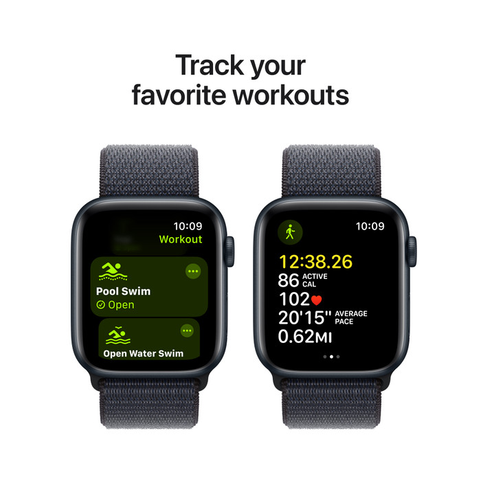 Apple Watch SE 2024 44mm Midnight Sport Loop visual leverancier