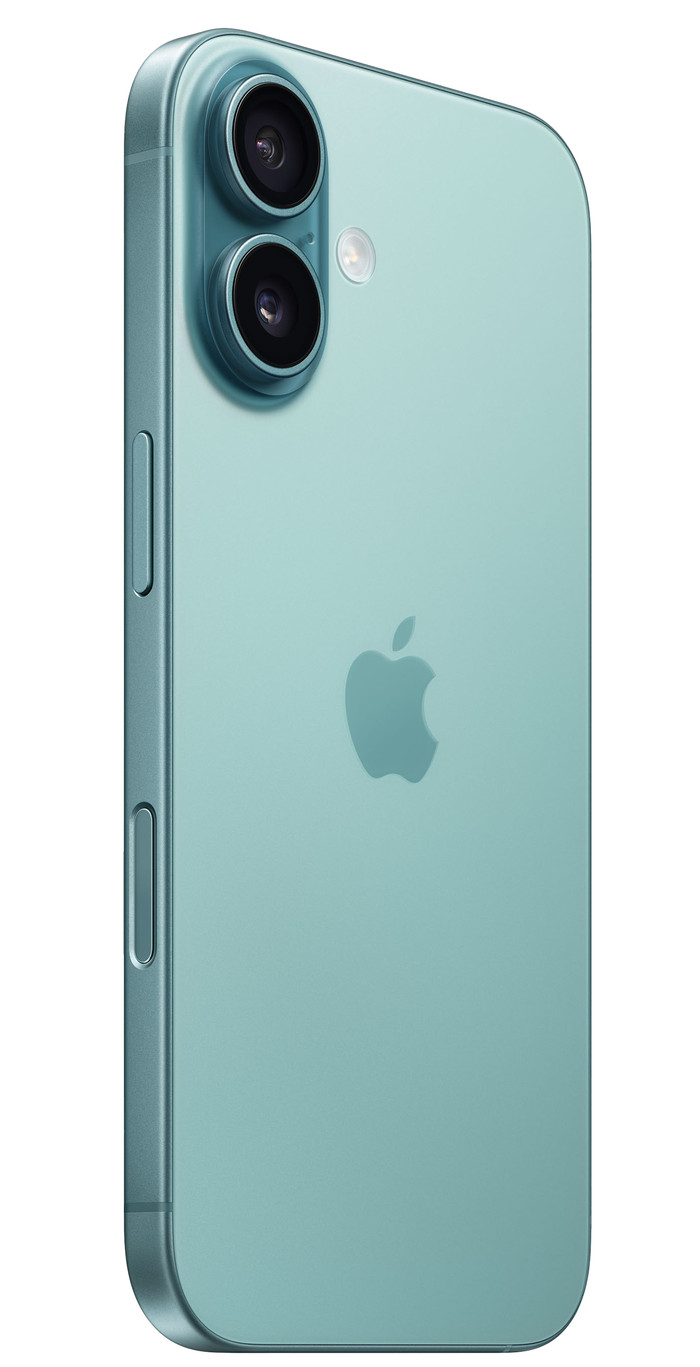 Apple iPhone 16 512GB Groen rechterkant