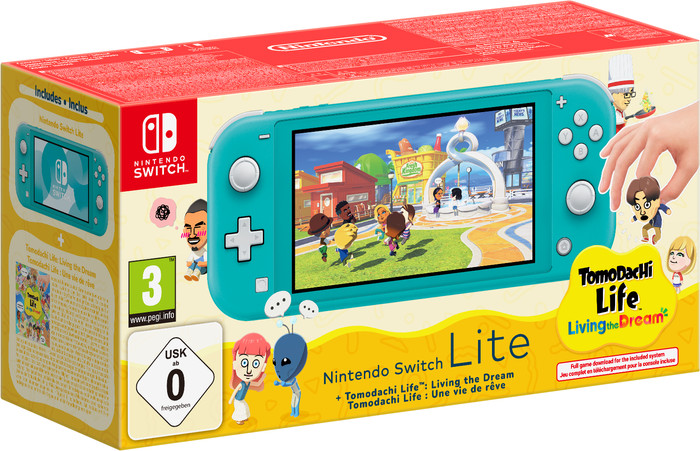 Nintendo Switch Lite + Tomodachi Life: Living the Dream Main Image