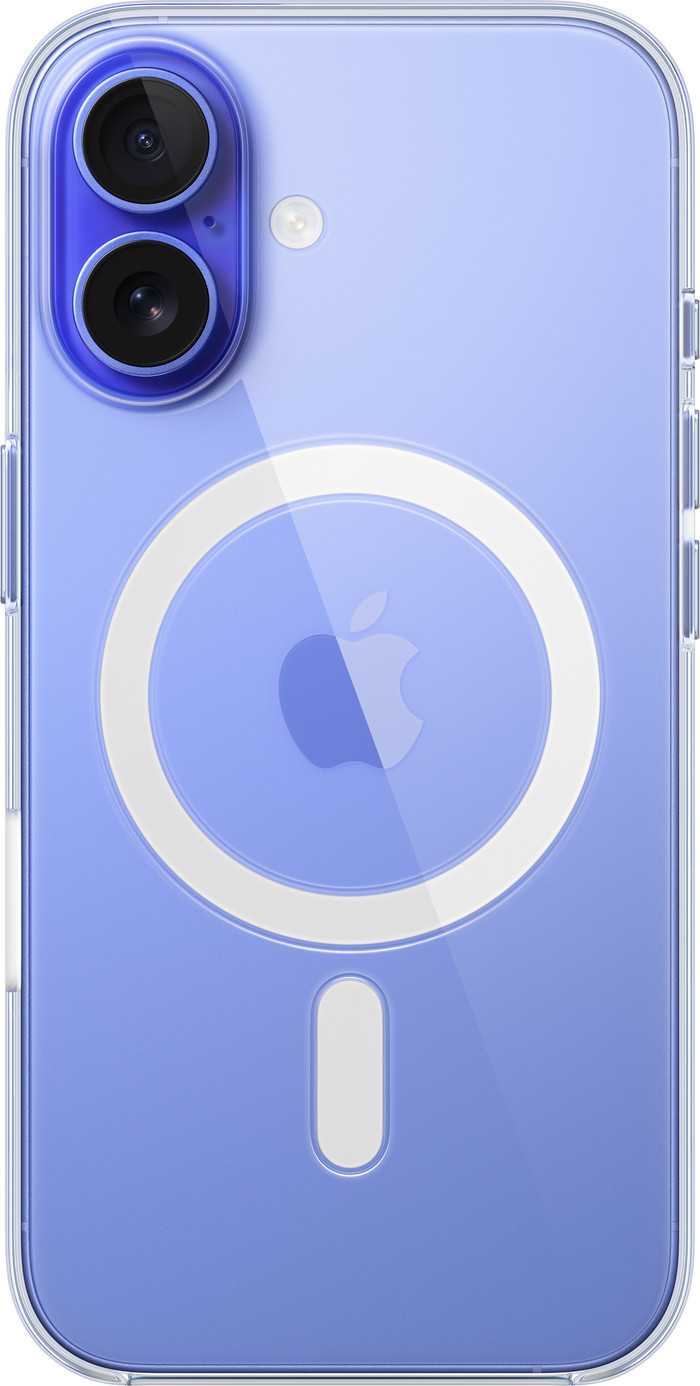 Apple iPhone 16 Back Cover with MagSafe Transparant back