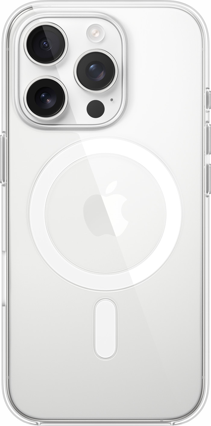 Apple iPhone 16 Pro Back Cover met MagSafe Transparant achterkant