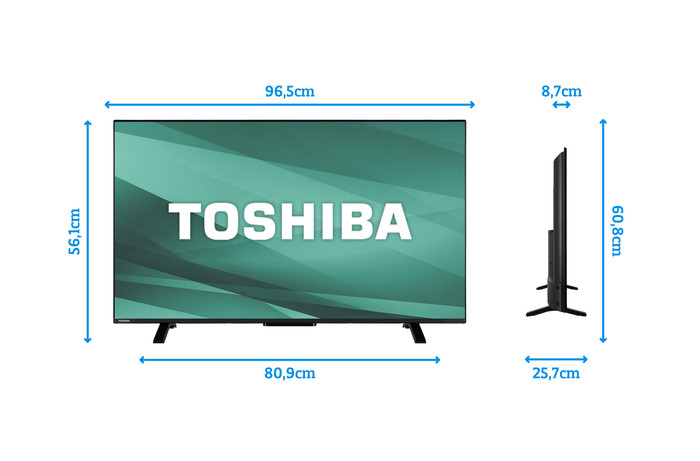 Toshiba 43UV2363DG (2024) visual Coolblue 4