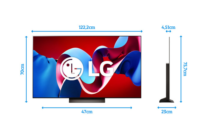 LG OLED55C46LA (2024) + LG DS60TR visual Coolblue 4