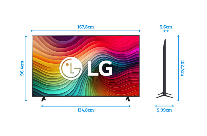 LG 75NANO81T6A (2024) visual Coolblue 4