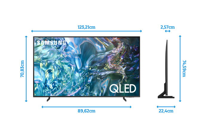 Samsung QLED 4K 55Q64D (2024) + Samsung HW-Q60C (2023) visual Coolblue 4