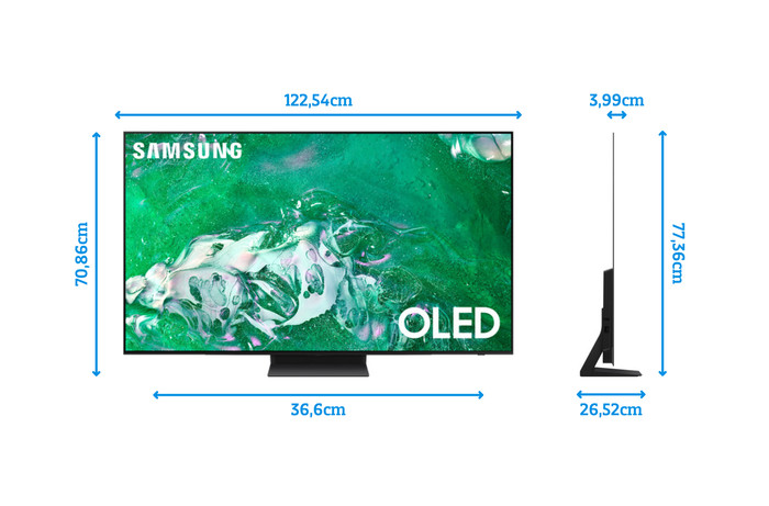 Samsung OLED 4K 55S90D (2024) + Samsung HW-S701D Wit (2024) visual Coolblue 4